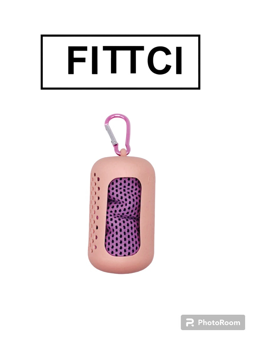 FITTCI cooling gym towel with case