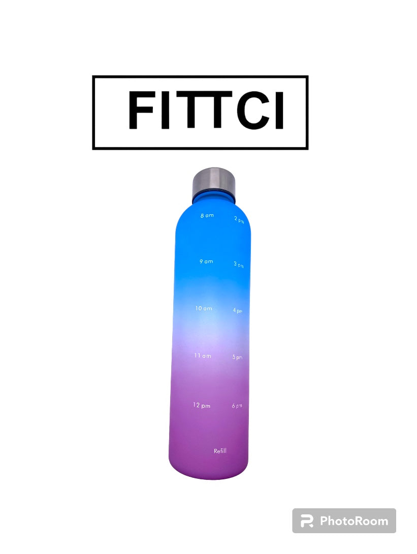 FITTCI Time Stamped Water Bottle