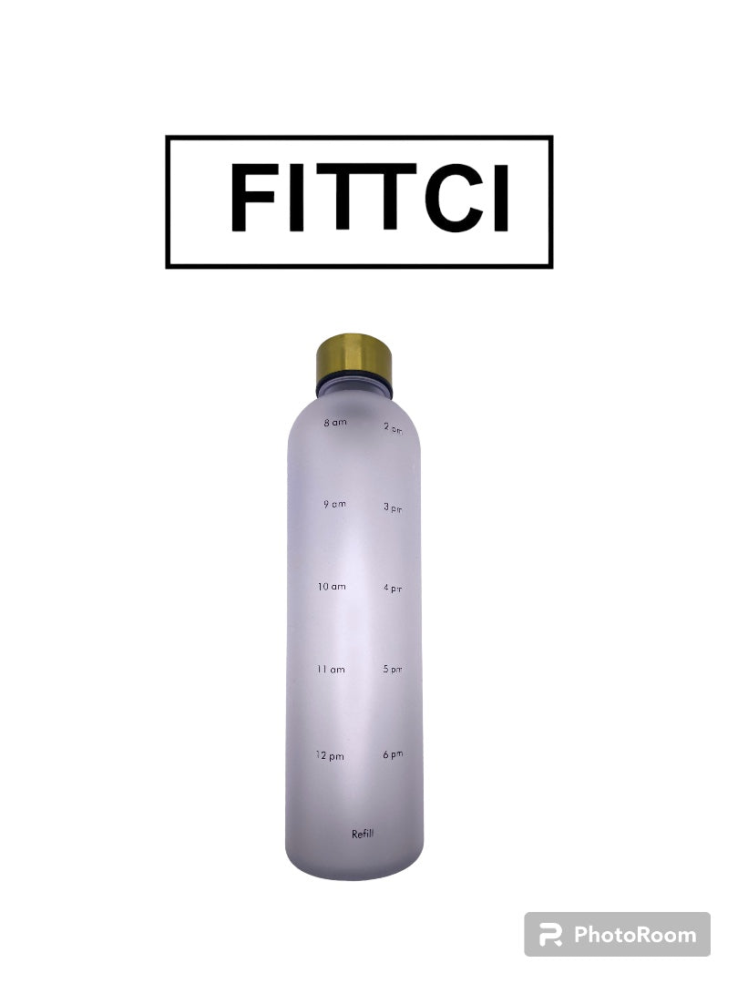 FITTCI Time Stamped Water Bottle